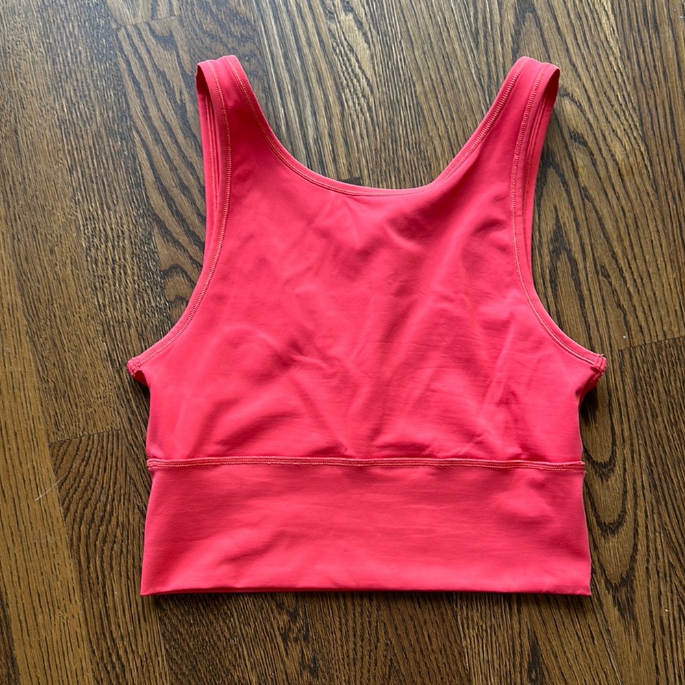 Lululemon Athletica Power Pivot Pink Top